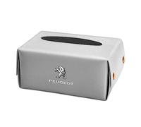 Boite a Mouchoirs Moderne Decorative Mouchoirs Boite de Soie Réutilisable pour Peugeot 5008 II Depuis 2017 Voiture, Boîte à mouchoirs Standard,H