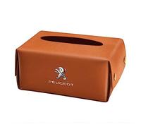 Boite a Mouchoirs Moderne Decorative Mouchoirs Boite de Soie Réutilisable pour Peugeot 5008 II Depuis 2017 Voiture, Boîte à mouchoirs Standard,F