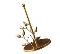 Boîte à mouchoirs Porte-mouchoirs en fer moderne, supports autoportants, aucune installation requise, assemblage facile, rouille Housse pour distributeur(Bird)