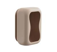 Boîte à mouchoirs pour le visage avec large bouche rechargeable, design rectangulaire moderne, organisateur de serviettes de bureau pour la maison ou le bureau, mallette de rangement durable et