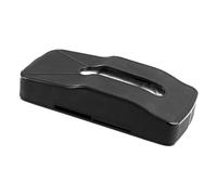 Boîte à mouchoirs pour tableau de bord de voiture, support de boîte à mouchoirs en cuir synthétique - Boîte à mouchoirs épurée avec emplacements pour cartes, accoudoir de voiture, fixation pour