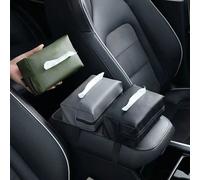Boîte à mouchoirs pour voiture, de type suspendu sur le tableau de bord, le repose-bras, le pare-soleil - accessoires d'intérieur de voiture; porte-mouchoirs pour voiture au design minimaliste à l'arr