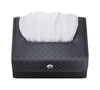 Boîte à mouchoirs pour Voiture - Étui à Serviettes en Cuir PU, Forme rectangulaire, Rangement Facile d'accès, Style Distributeur à accès Rapide | Solution d'organisation Automobile pour Les Longs