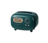 Boîte à mouchoirs radio rétro avec caméra espion HD 1080P Wifi P2P multi G