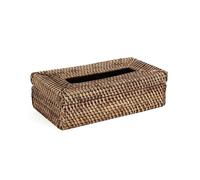 Boîte À Mouchoirs Rattan Classic - Naturel Marron Bazar Bizar
