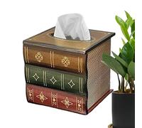 Boîte à mouchoirs - Rétro en bois vintage - Organiseur de papier pour le visage, pour mariages, garages, ateliers, cuisines, coiffeuses, tables de nuit, salles à manger, meubles TV, commodes