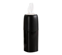 Boîte À Mouchoirs Ronde Rechargeable pour Console Centrale De Voiture Conteneur Stockage Serviettes en Papier Cylindre Multifonctionnel Solution pour Véhicule