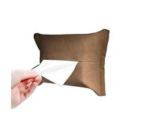 Boîte à mouchoirs Sac de rangement en tissu for accessoires de siège Sac de rangement en tissu Boîte à mouchoirs Housse de boîte à mouchoirs(Bruin)