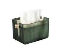Boîte à mouchoirs Table Basse de Salon Boîte en Papier Luxe légère Haute qualité à mouchoirs créative for la Maison Ornements Grande capacité(Green)
