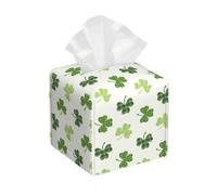 Boîte À Mouchoirs, Trèfle Porte-Bonheur De La Saint-Patrick Moderne Couvre-Boîte À Mouchoirs Réutilisable Distributeur Mouchoir pour Bureau Cuisine Salle De Bain