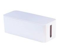 Boîte à multiprise et câbles - 40 cm Blanc