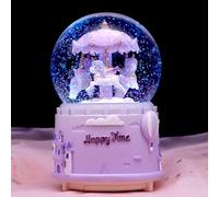 Boîte À Musique 3 Chevaux en Bois Conception Artisanale Et Finition Élégante pour Collectionneurs(AP)