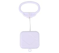 Boîte À Musique À Corde De Traction, Horloge Blanche, Hochet Pour Bébé, Jouet Pour Enfants, Mini Anneau De Traction, Boîte À Musique Abs, Cloche De Lit, Cadeau