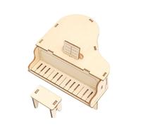 Boîte à musique à faire soi-même, jouet en bois modèle de matériel de bricolage, puzzle de piano mécanique scientifique | Pour de 7 à 14 ans, filles, famille, amis, école, salle de classe
