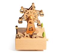 Boîte à Musique avec Figurines | Remontage Manuel, Boîte à Musique roue panoramique, Classique, pour Chambre D'enfant, Bureau, Enfants, Bébés