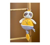 Boîte À Musique Bebe Bamboo - Paresseux - 26 Cm Jaune TU