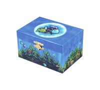 Trousselier Coffret Musical Phosphorescent Poisson Arc En Ciel