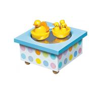 Boite a musique bois canard