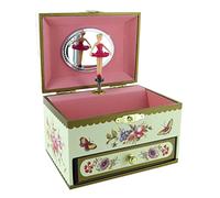 Boîte à musique / boîte à bijoux musicale / coffret musical à bijoux en bois avec ballerine dansante et mécanisme musical à ressort de 18 notes (Réf: 35-102) - Once upon a december - Anastasia