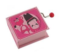 Boîte à musique/boîte musicale à manivelle en carton en forme de livre avec mécanisme musical de 18 notes (Réf: 1532) - La panthère rose - Thème principal (Henry Mancini)