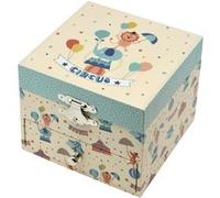 Boite a Musique Cube Phosphorescent Circus Multicolore G