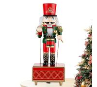 Boîte à Musique de Noël pour - Boîte à Musique Casse-Noisette Décoration Bureau Bois | Artisanat décoratif Noël Collectionneurs enthousiastes Adolescents Adultes Décorateurs Maison |