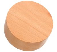 Boîte à Musique Décorative Vintage en Bois, Compacte et Résistante | Objet Rond pour Étagère ou Table, Style Simple, Idée Présent Abordable, Mélodies Apaisantes Style Aléatoire
