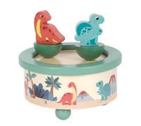 Small Foot Design Boîte à musique Dino en bois FSC® 100% Orange G