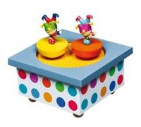 Boîte à Musique en Bois Acrobates Trousselier Bois G