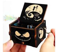 Boîte À Musique En Bois Avec Figurines D',Pirates Des Carib,Davy Jones,Jack Rotterdam,Cadeau D'anniversaire Créatif,Cadeau De Noël - Type Halloween 05 #B