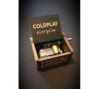 Boîte À Musique En Bois Coldplay - Everglow - Personnalisable