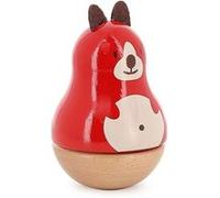 Boîte à musique en bois massif « Boizoos » - Lucien le chien - Frère Jacques - H 14 × D 8,5 cm