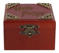 Boîte à musique en bois vintage avec miroir Harry Potter