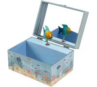 Boite a Musique Enfant - Boite a Bijoux et Tresors Musicale Chat Lutin Petit Pois - Cadeau de naissance - Le Printemps de Vivaldi