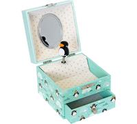 Boite a Musique Enfant - Boite a Bijoux et Tresors Musicale Chat Lutin Petit Pois - Cadeau de naissance - Le Printemps de Vivaldi
