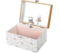 Boite a Musique Enfant - Boite a Bijoux et Tresors Musicale Chat Lutin Petit Pois - Cadeau de naissance - Le Printemps de Vivaldi