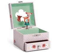 Djeco Boîte à bijoux musicale Faon des bois