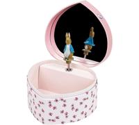 Boite a Musique Fille Peter Rabbit. Pierre Lapin - Boîte à Bijoux Musicale - Idéal Cadeau Fille - Musique La Vie En Rose - Cadeau Anniversaire Naissance Bapteme