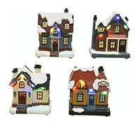 Boîte à musique - Kaemingk - Paysage de Noël - 10 cm - Multicolore - Intérieur - LED