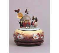 Boîte À Musique Kl.- Insectes Musiciens 15 Cm NEU Boîte De Musique Erzgebirge