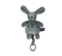 Boite a musique - lapin dorlotin- vert sauge