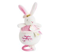 Boite à musique lapin fleurs