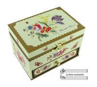 Boîte à musique - LUTECE CREATIONS - La flûte enchantée - Ballerine dansante - Coffret musical en bois