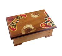 Boîte à musique - LUTECE CREATIONS - La valse d'Amélie Poulain - 18 notes - Marqueterie papillons