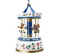 Boîte À Musique "Manège Nostalgie" , Grand Modèle Multicolore G