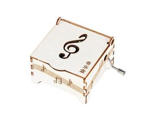 Boîte À Musique Manivelle, Expérience Scientifique Éducative Avec Huit Tons | Ensemble D'assemblage De Puzzle Pratique, Équipement Pédagogique STEAM For L'expo-sciences En t À La Maison