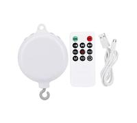 Boîte à musique mobile pour berceau de bébé, cloche musicale suspendue pour lit de bébé, cloche musicale, jouet musical rotatif, accessoire mobile pour berceau chambre d'enfant pour apaiser e