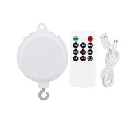 Boîte à musique Mobile pour berceau de bébé, lit de berceau suspendu, cloche musicale rotative, jouet sans batterie, accessoires lit pour bébé