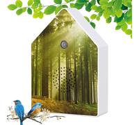 Boîte à Musique Oiseau Chantant - Appareil De Musique À Bruit Blanc Avec Minuterie,Appareil Sonore Oiseaux Chantants à Détection - Pour Maison Jardin Chambre Salle De Bain Yoga Spa Méditation