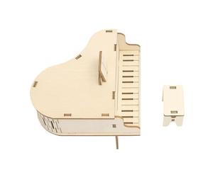 Boîte à musique piano - 1 pièce Boîte à musique en bois | Instruments de musique pour les apprenants pour apprendre à connaître le fonctionnement des mécanismes musicaux et soutenir la croissance